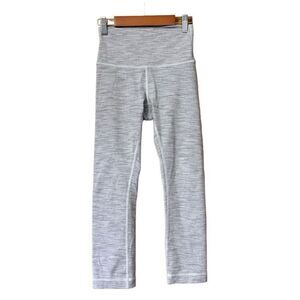Lululemon Wunder Under Crop gray size 4